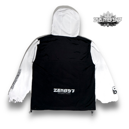 Cortaviento Yin-Yang Black & White – ZEN897 DROP 11:11