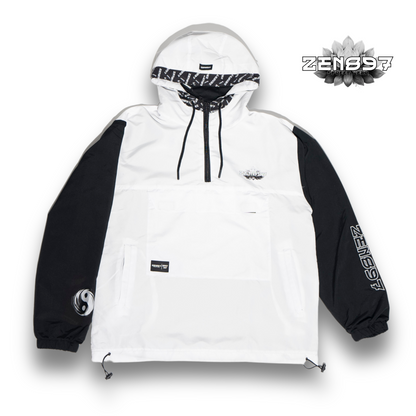 Cortaviento ZEN897 Contrast Black & White – DROP 11:11