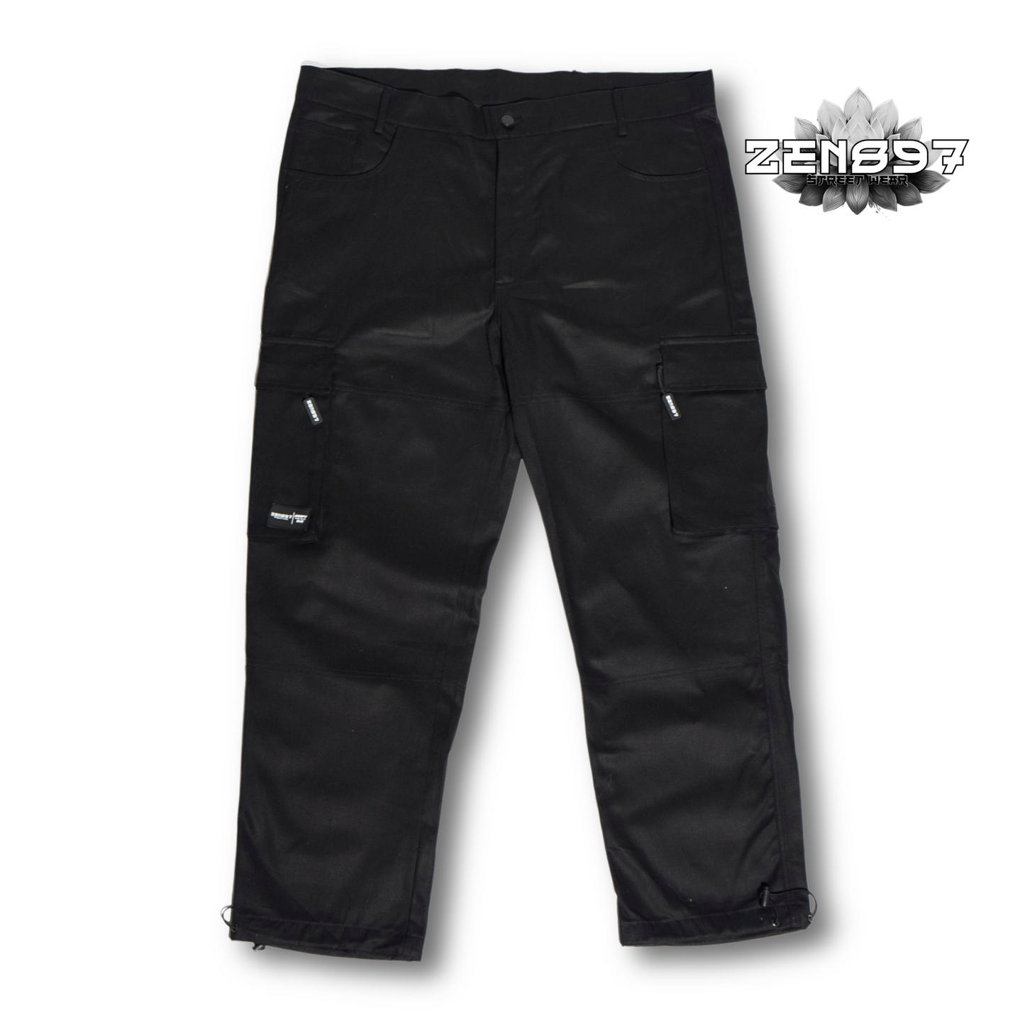 Pantalón Cargo BLACK OUT – ZEN897 DROP 11:11
