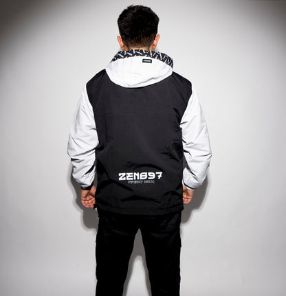 Cortaviento Yin-Yang Black & White – ZEN897 DROP 11:11