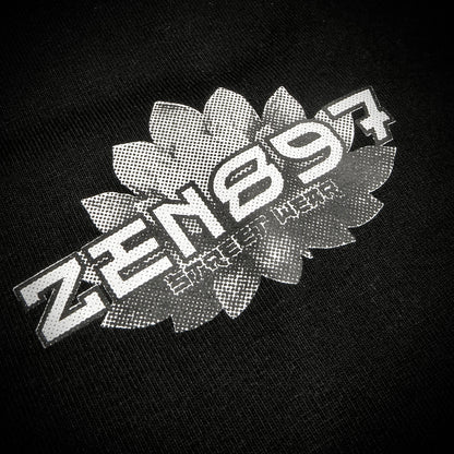 Polera ZEN897 “Yin-Yang Drip” Negra – DROP 11:11